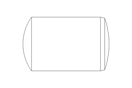 Goupille cylindrique ISO 8734 5 m6x8 A2