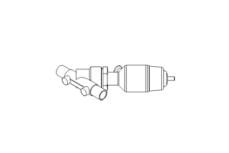 PNEUMATIC STRAIGHT-WAY VALVE