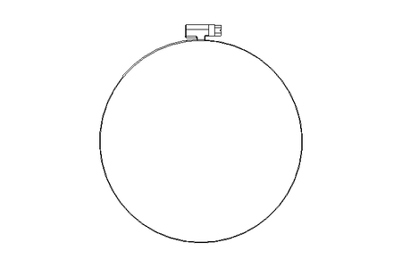 Hose clamp D=292-327 B=20