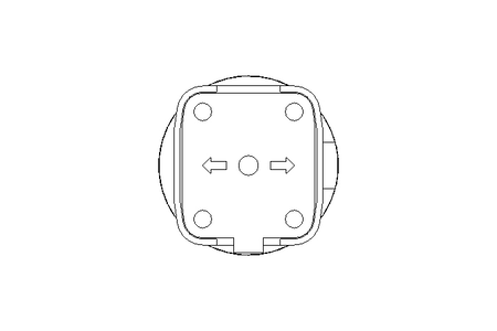 Pneumatikantrieb PTFE Membran DN25 NO