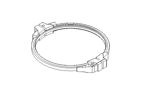 Spannring DN200 A2