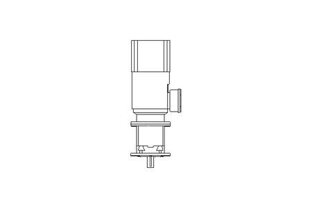 Stirnradgetriebemotor 3kW 247 1/min