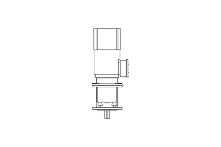 Stirnradgetriebemotor 2,2kW 92 1/min