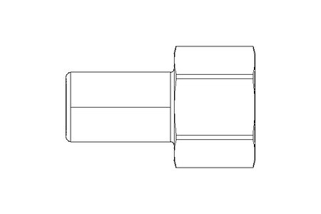 Kupplungsstecker G1/8" innen 1.4305