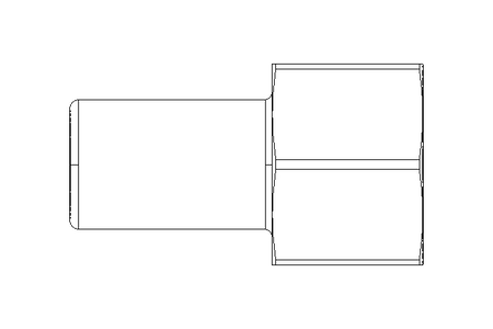 Nipple de acoplame. G1/8" interno 1.4305