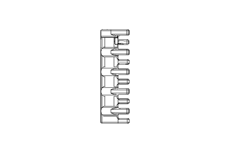 Flush-grid belt RR1000XLG48 B= 48