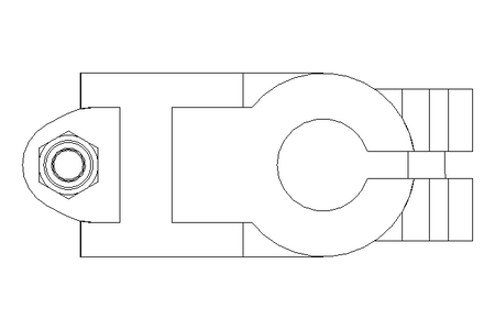 Clip di fissaggio D=20-30 B=40