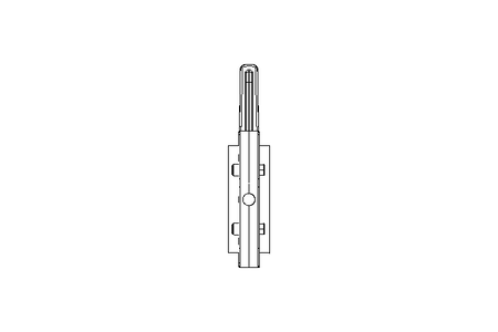 ZFA-Scheibenventil DN100 AISI316L Hand