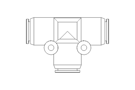 Plug-in T-connector