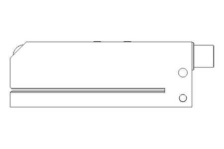 Capacitive fork sensor