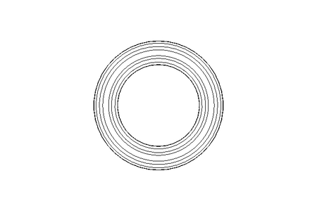 Grooved ring E4 14x22x5.5 NBR