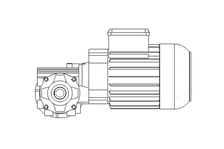 Motor engrenagem sem fim 0,55kW 140