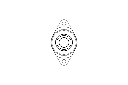 Flange bearing PCJT N-FA125.8 30x80x35.7