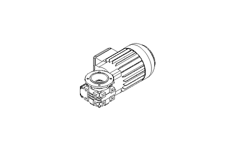 Motor engrenagem sem fim 0,55kW 74 1/min