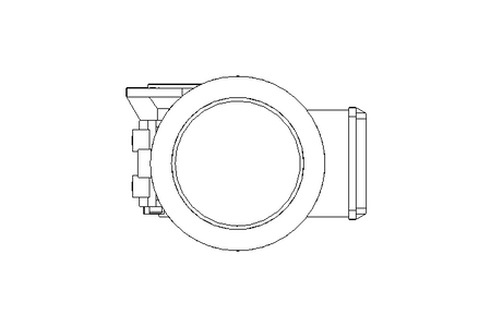 Worm gear motor 0.55kW 74 1/min