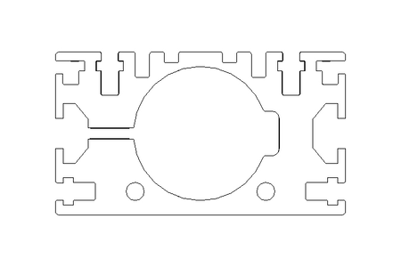 Flansch 37 für Linearmotor