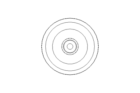 Rolo de suporte EL=140 D=63,5X2,9