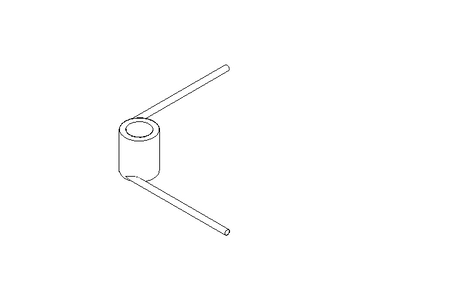 Muelle de torsión 0,95N/deg D1=25,5