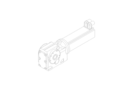 Bevel gear motor 7.10 Nm