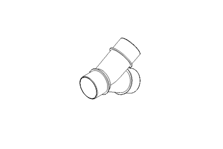 Y-Steckverschraubung DN50 PE