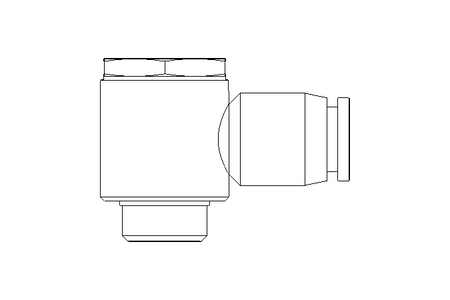 Elbow screw-in connector