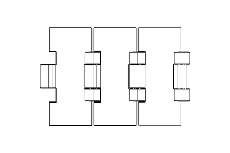 Flat-top chain 60S84XMHB B=83.8