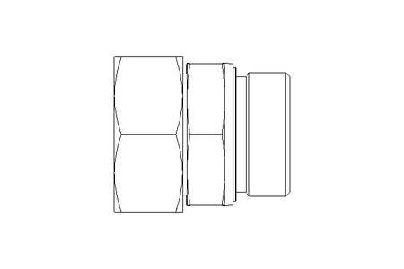 Encaixe tubo/união rosc. L 42 G 1 1/2"