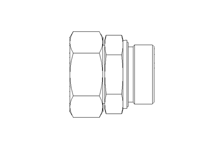 Einschraubstutzen L 42 G 1 1/2" St