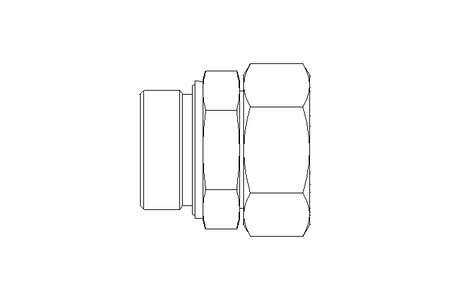 Connecting piece L 42 G 1 1/2" St