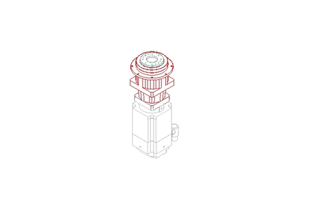 Planetary gear servo motor 9.4 Nm