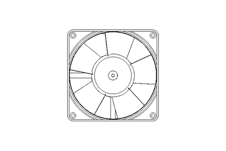 Axial blower 24V 5W