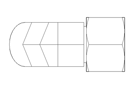 Racor roscado acodado L 15 M22x1,5 St