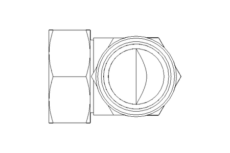 Winkelverschraubung L 42 St ISO8434