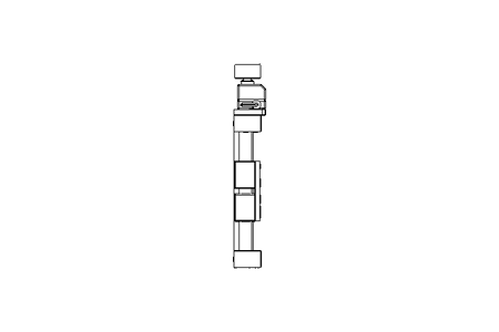 Unidade linear pneumatica tam:20 Alt:100