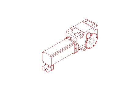 Helical-bevel gearmotor 5.30 Nm