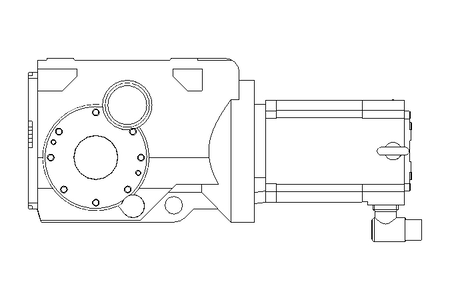 Kegelradgetriebemotor 9,4 Nm