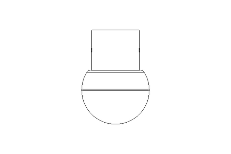 Sprühkugel 360 Grad DN15 1.4571