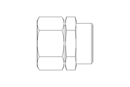 Distanzadapter L 28/28 St ISO8434