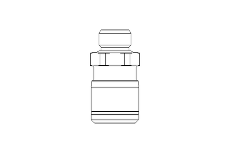 SCREW CONNECTION G1/8 D=8 (SS)