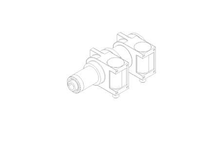 Cross-helical gear