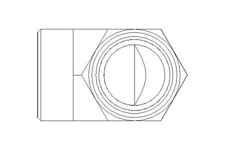 Adaptador roscado L 28/28 St ISO8434