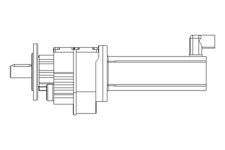 SPUR GEARED MOTOR