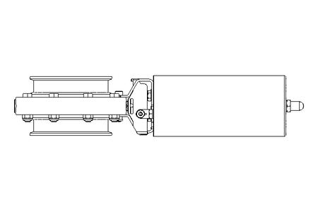 Scheibenventil B DN100 CVC AA E