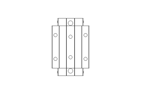 Carro para guia linear Tam 15 L=72,6