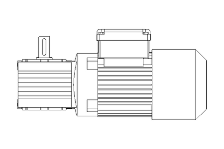 Gear motor 0.37kW 323 1/min