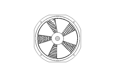 Axial blower 230V 32W