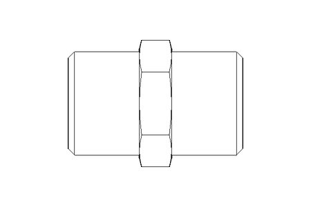 Atornill./conexión rosc. L 10/10 Niro