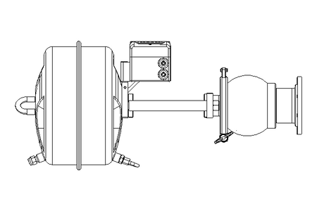 Stellventil DN 80 KV 100