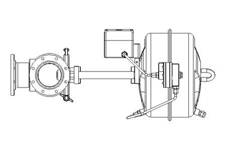 Stellventil DN 80 KV 100