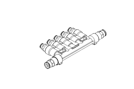 Distribuidor 5-vias  6-6-6-6-16